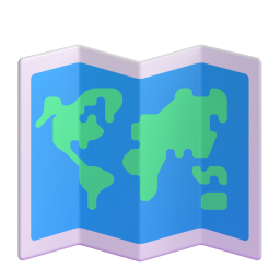 world map β Fluent 3D